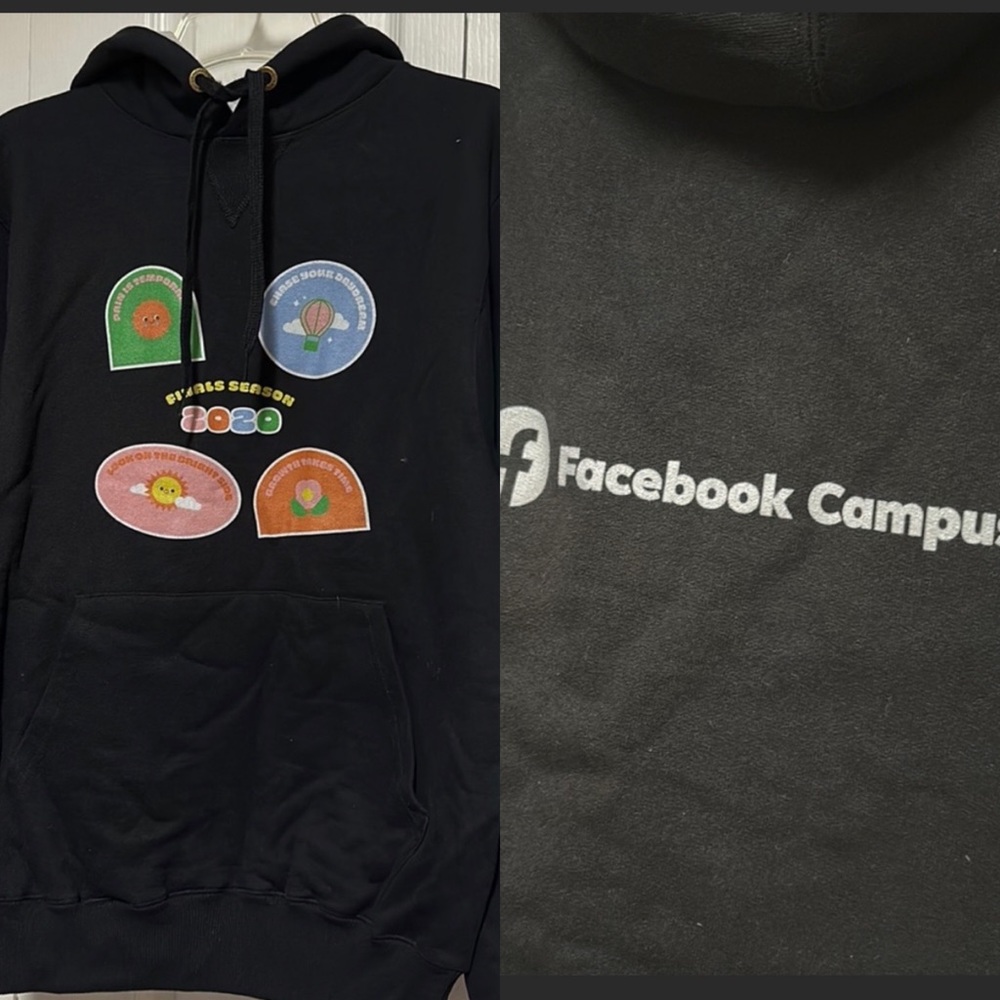Facebook Campus Finals Season 2020 hoodie by Champion for Facebook